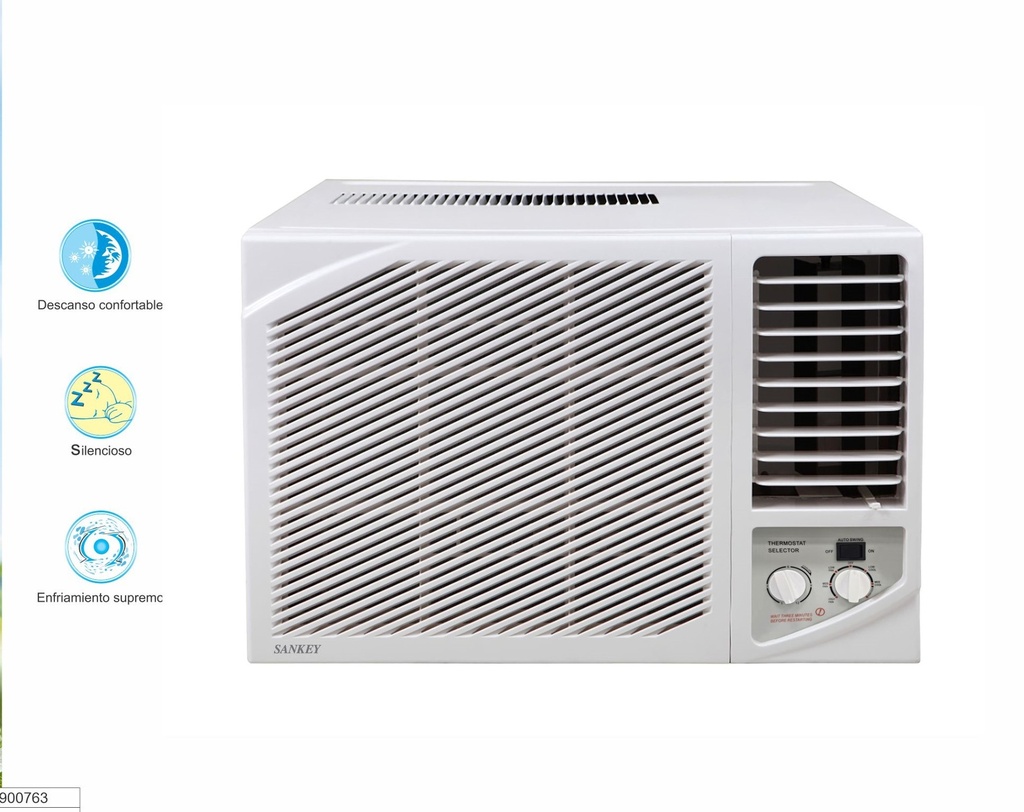 AIRE ACONDICIONADO VENTANA 24,000 BTU SANKEY