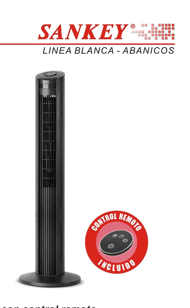 ABANICO DE TORRE 42" SANKEY