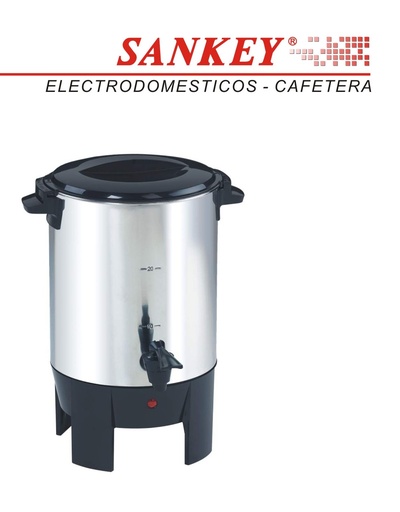 [CM-2011] CAFETERA ELÉCTRICA CAFÉ Y TÉ 20 TAZAS
