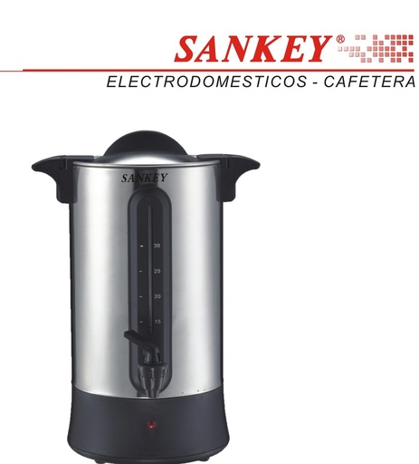 [CM-3011] CAFETERA 30 TAZAS SANKEY