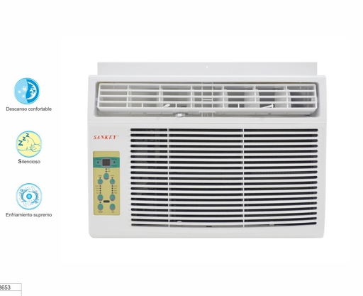 [EW-1255RC] AIRE ACONDICIONADO VENTANA 12.000 BTU SANKEY