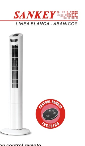 [FN-40T02WR] ABANICO DE TORRE 42" SANKEY