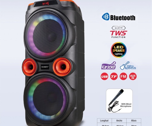 [PA-10DCC53M] BOCINA 10" SANKEY